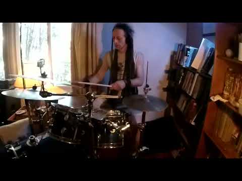 Speed Test! Left foot playing 320 beats per minute on the hi hat pedal