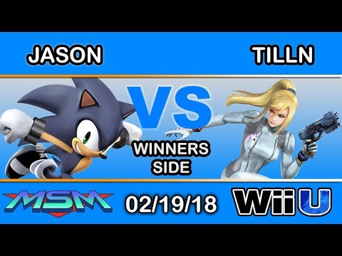 MSM 134 - Jason (Sonic) Vs. Tilln (Zero Suit Samus) Winners Side - Smash 4