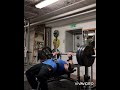 Dead bench press with close grip 140kg 15 reps for 3 sets