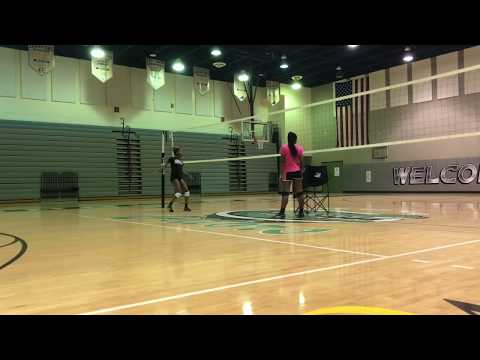 Ramya Welch Volleyball Practice 2019