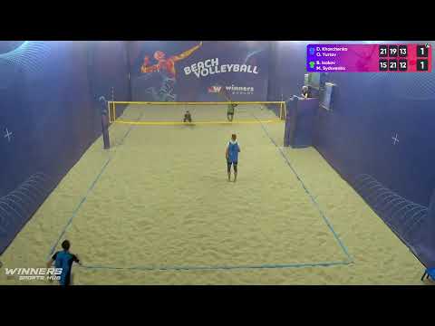 22:45 D. Kharchenko / O. Yurtov - B. Isakov / M. Sydorenko 15.03.2023 | Winners Beach Volleyball