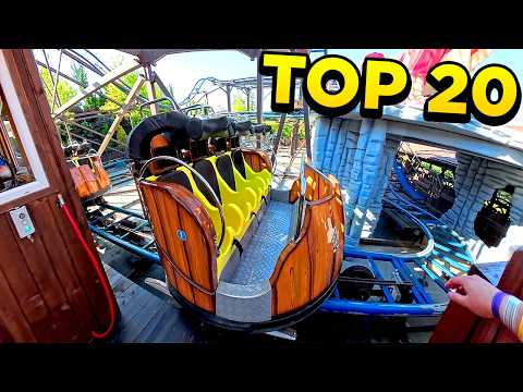 TOP 20 BEST ATTRACTIONS IN ENERGYLANDIA | 2025 EPIC SMOOTH POV RIDES
