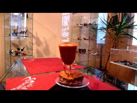 Pipa in radica half bent fatta a mano - www.paronellipipe.it