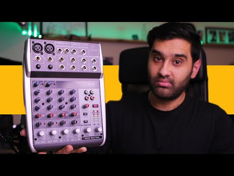 First View Behringer Q802usb Mixer Board Audio Interface