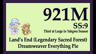 CROB Land’s End (Legendary Sacred Forest) Dreamweaver Everything 921M | Jinx | Cookie Run OvenBreak