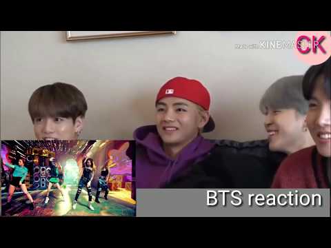 BTS reaction to BLACKPINK '붐바야'(BOOMBAYAH) M/V