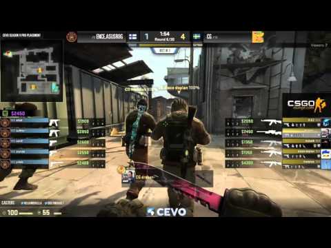 ENCE vs CG kartta 3 de_train p3:sta CEVO Season 9 14.02.2016