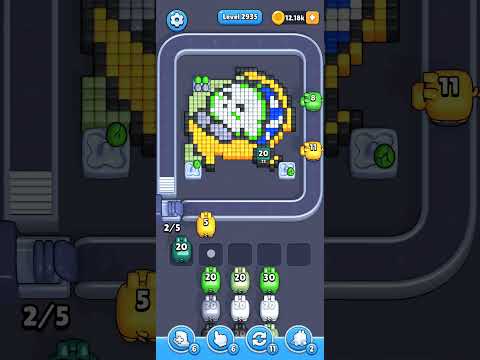 Pixel Flow Level 2935 Walkthrough