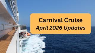 Carnival Cruise Updates - New Chicken Venue, Cruise Mode Show, & Drydocks