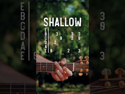 Shallow Guitar Tutorial // Shallow Lady Gaga Bradley Cooper Guitar Lesson