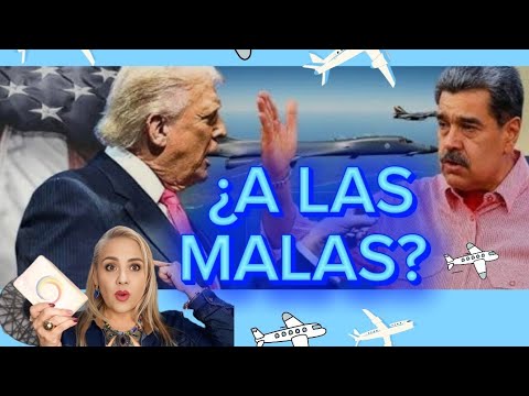 Will Donald Trump force Nicolás Maduro out of power? ⁉️❓💰🤔😲🛩️🛩️😱💣💣💡