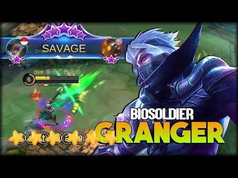 Granger Indonesia no 1 Hyper carry AUTO SAVAGE By;BTR Branz -MLBB