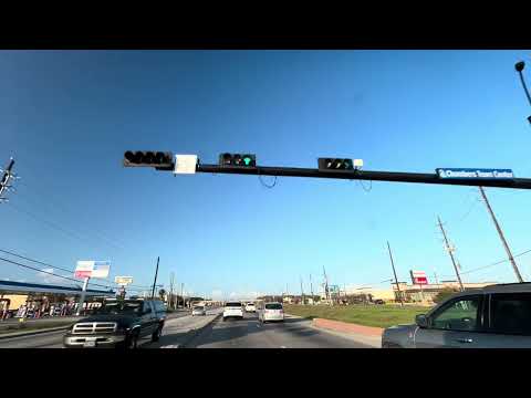 Follow me to Cleveland TX on SH146 