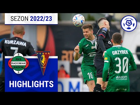 Radomiak Radom - Pogoń Szczecin 1:2 | SKRÓT | Ekstraklasa 2022/23 | 17. Kolejka