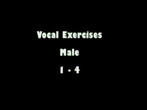 Vocal Exercises Male 1-4