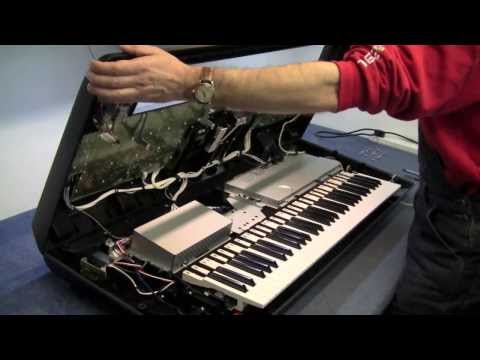 MF#10 inside the yamaha tyros 4 keyboard teardown