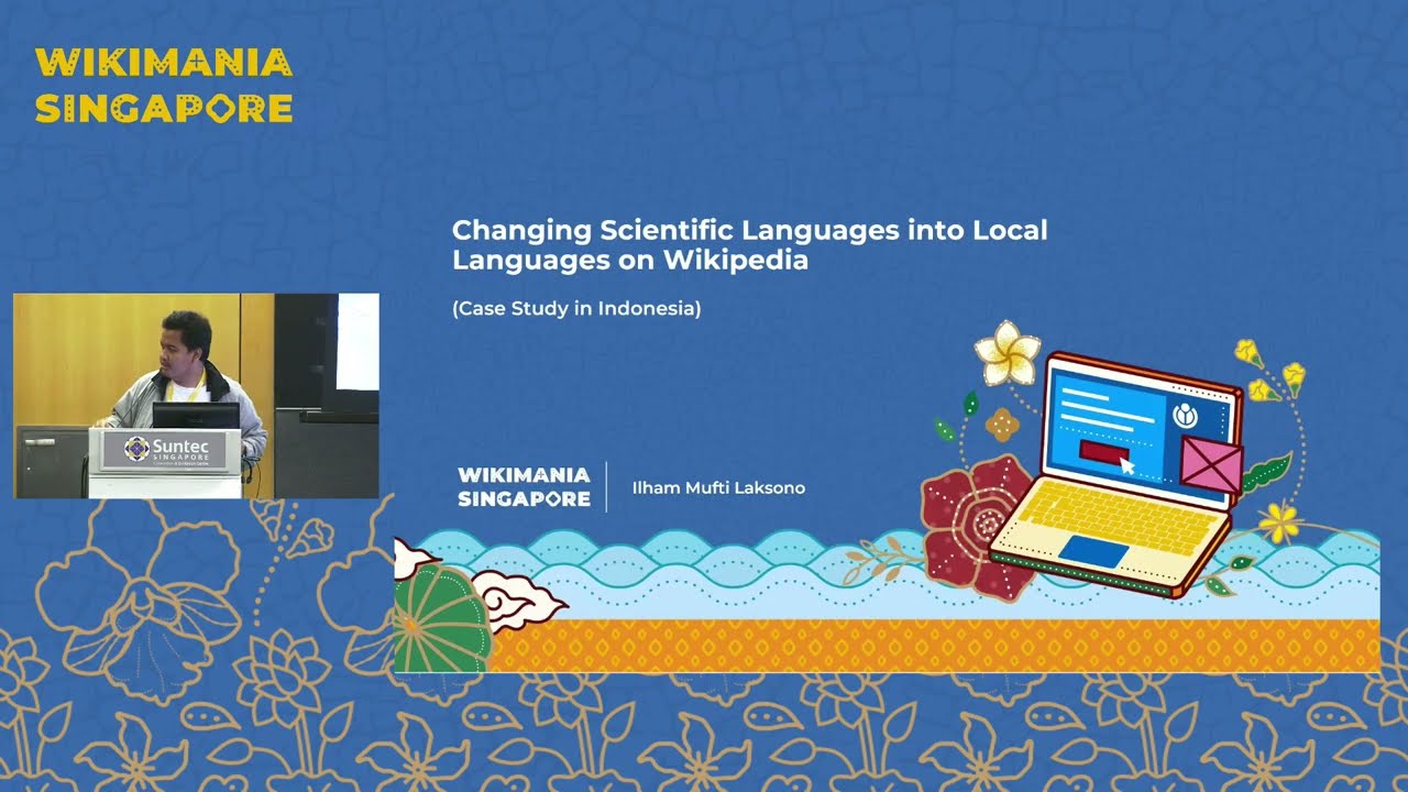 Changing Scientific Languages into Local Languages (Case Study in Indonesia) | #Wikimania2023