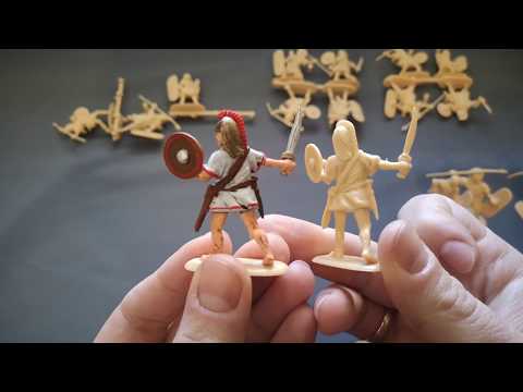 Spanish warriors HAT 1/32 figures unboxing