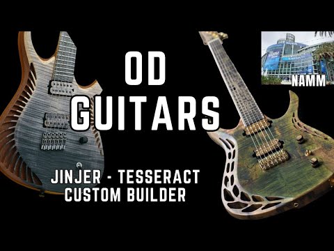 OD Guitars Art You Can Play NAMM 2023 - Jinjer Tesseract Guitar Maker