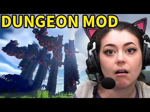 Will we survive the HARDEST dungeon in Minecraft with 217 mods? s03e07