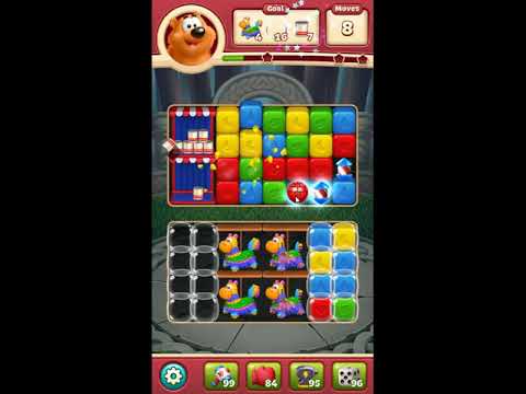 Toon Blast Level 3586 - NO BOOSTERS 🐻🐺🐱 | SKILLGAMING ✔️