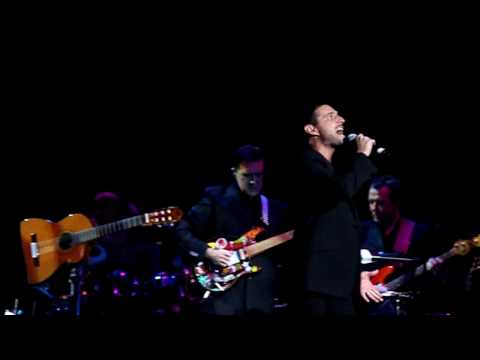 Ricardo Afonso Singing The Show Must Go On - Queen Spectacular Nottingham Arena 4th Dec 2009