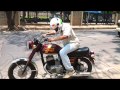 Yezdi Roadking Learning How To Start