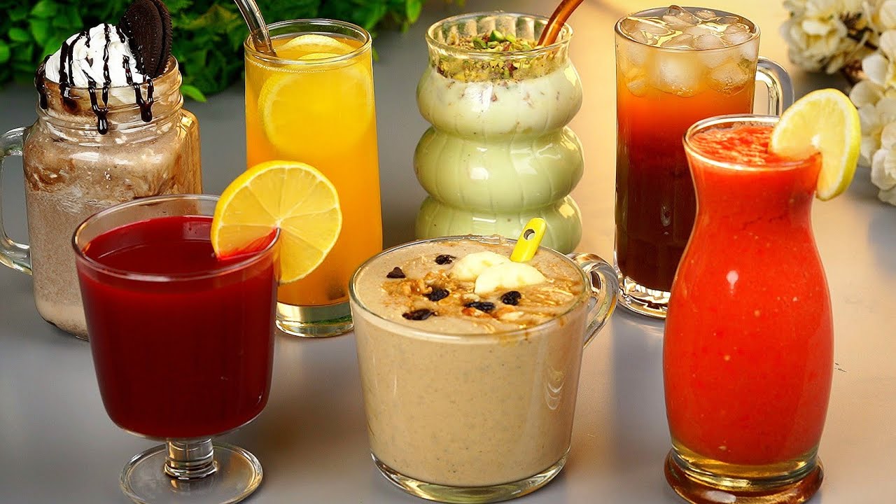 10 عصائر صيفية منعشة