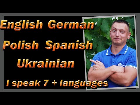 I speak 7 languages, and share my secrets of learning! Polyglot speaks seven languages.