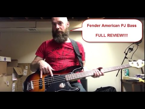2016 Fender Magnificent 7 American PJ Bass, Full Review!