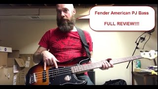 2016 Fender Magnificent 7 American PJ Bass, Full Review!