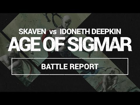 Age of Sigmar - Rapid-Fire Batrep:  Skaven vs Idoneth Deepkin