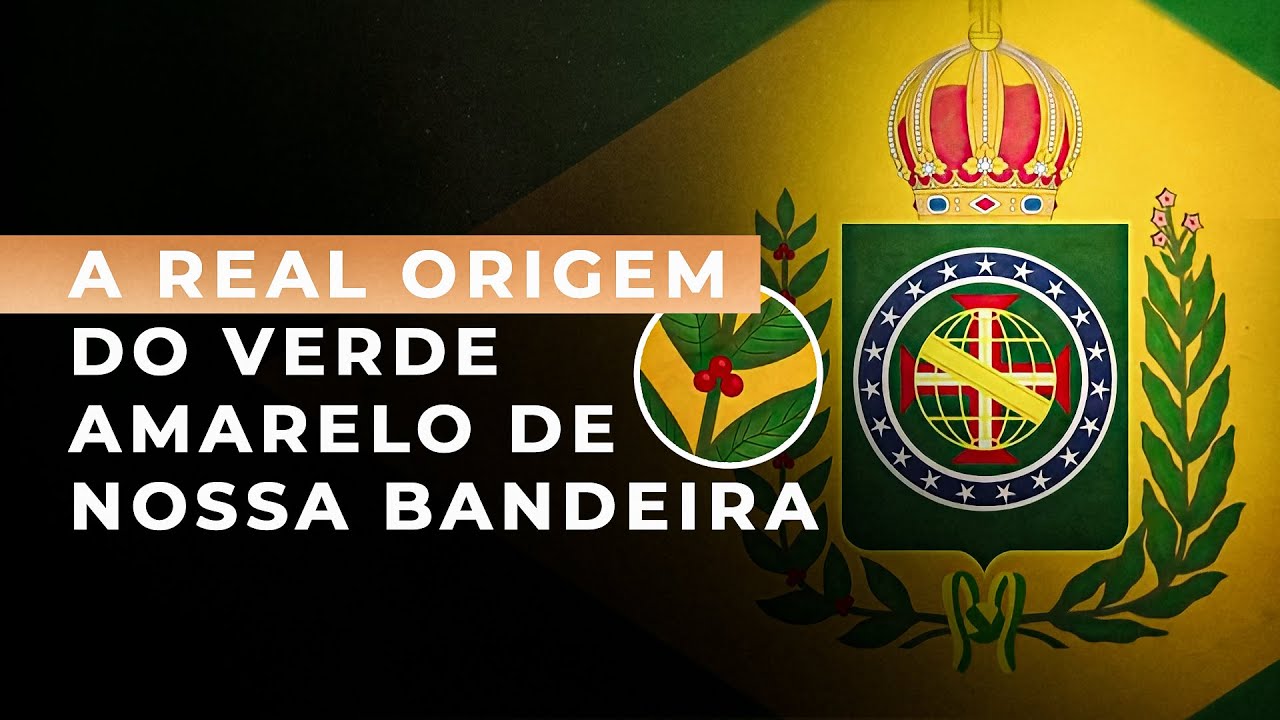 Como foi criada a primeira bandeira do Brasil independente e o que significam suas cores?