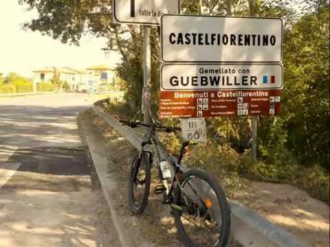 Bike ride to Castelfiorentino Tuscany Italy