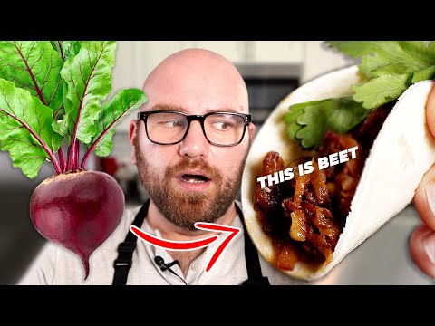 Making VEGAN MEAT from BEETS thats ULTRA REALISTIC