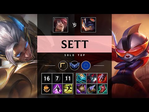 Sett Top vs Rumble - EUW Diamond Patch 25.21