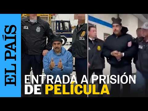 L'arribada de Maduro a unes instal·lacions de la DEA a Nova York: "Bona nit, feliç any nou"