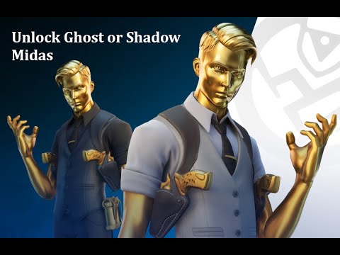How to unlock Ghost or Shadow Midas in Fortnite Season 2 Chapter 2