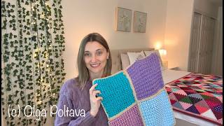 Crochet Blankets Update, Learning to Be Kind to Myself