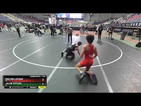 170 Lbs Champ. Round 2 - Dalton Loyden, AZ Vs Jacob Fistler, IA Ae81