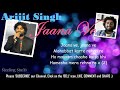 Jaana Ve Karaoke Arijit Singh Feat Zarine Khan