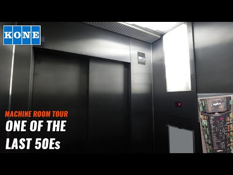 MACHINE ROOM TOUR! KONE TMS50e Traction Elevator - Home&Office Superstore - GO, BR
