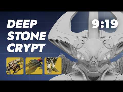 Deep Stone Crypt Speedrun in 9:19 (World Record)