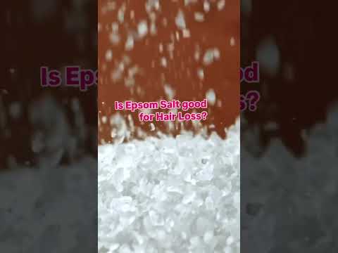 Have you heard about using Epsom salt for hair?