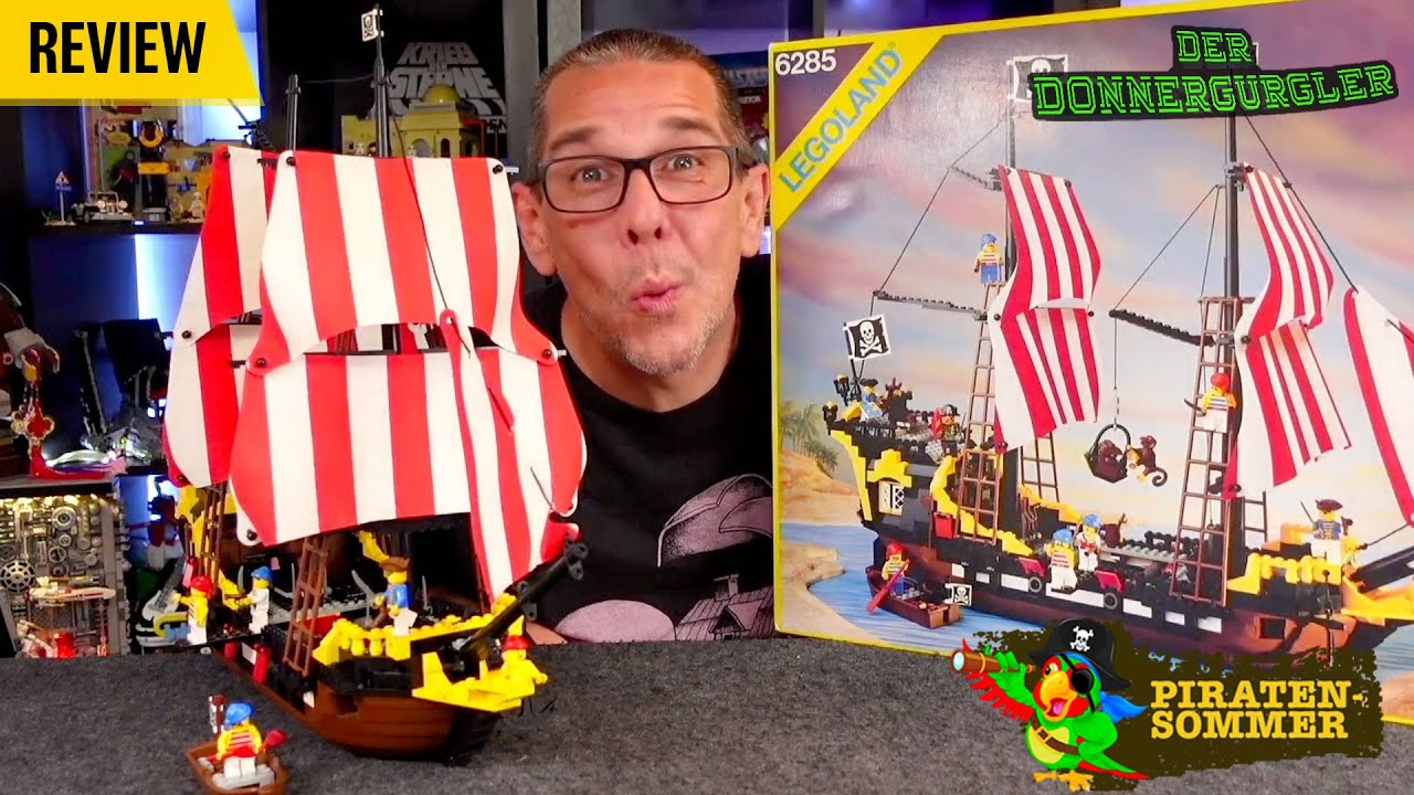 LEGO® - 6285 Black Seas Barracuda von 1989 - Der Heilige-Gral der Lego Piraten Sets von 1989
