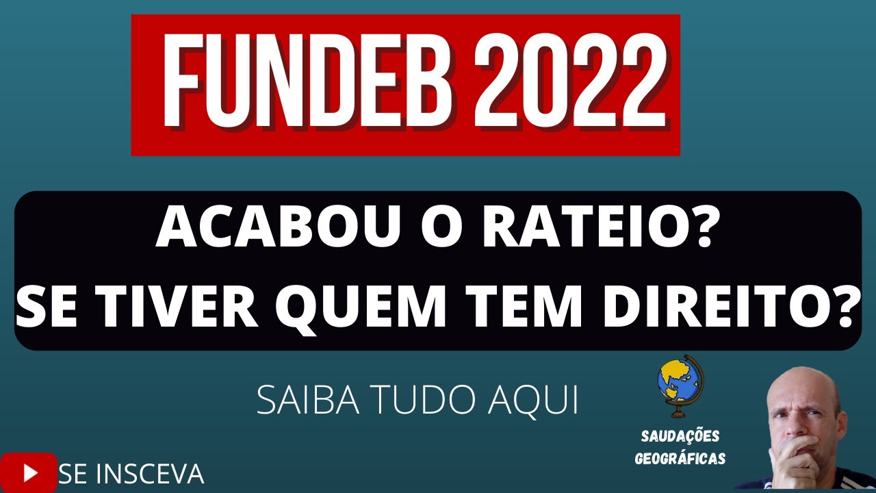 FUNDEB 2022 QUAIS SERVIDORES TEM DIREITO