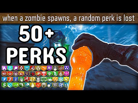 Der Eisendrache with 50+ PERKS! (With "CAUSE and EFFECT")