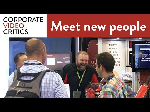 How Do You Meet a Stranger at a Trade Show? - Corporate Video Critics