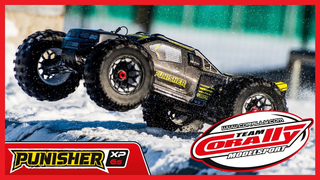 PUNISHER XP 6S - 1/8 Monster Truck 4WD - RTR - Brushless Power