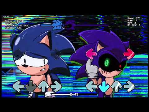 FNF Lost to Darkness Sonic Vs Xain mod (Friday Night Funkin)